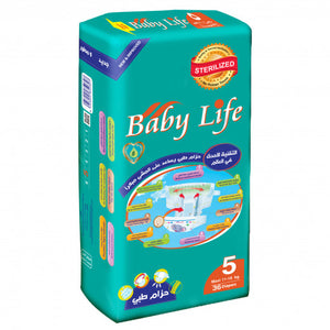 Baby Life ( Size 5, 11-18 Kg, 36 Diapers)