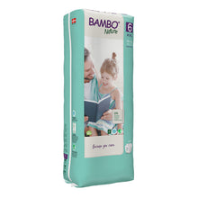 Load image into Gallery viewer, BAMBO (SIZE 6, 16+ KG, 40 NATURE DIAPERS)
