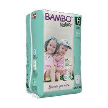 Load image into Gallery viewer, BAMBO( SIZE 6, 18+ KG, 18 NATURE PANTS)