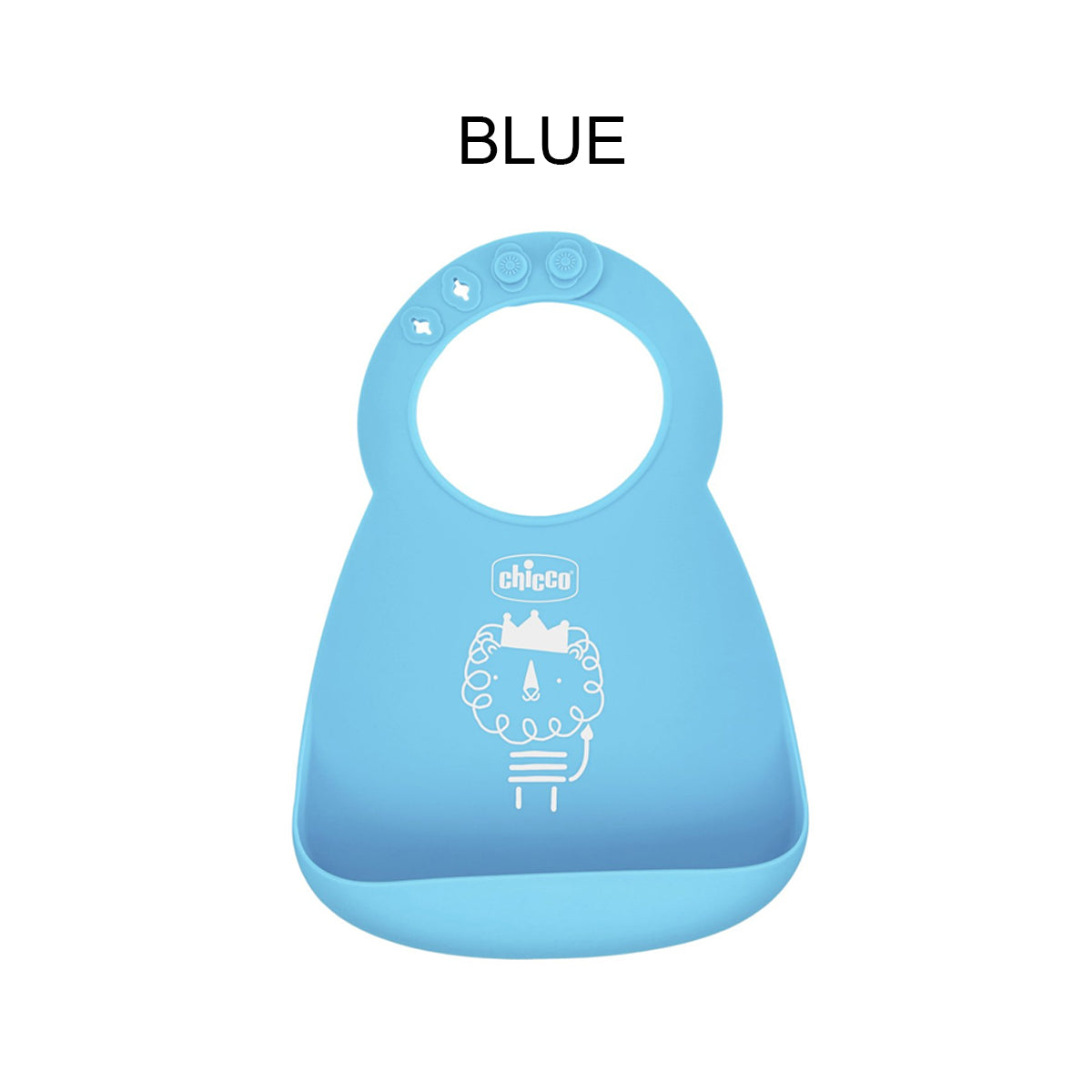 Chicco Silicone Bib With Crumble Catcher