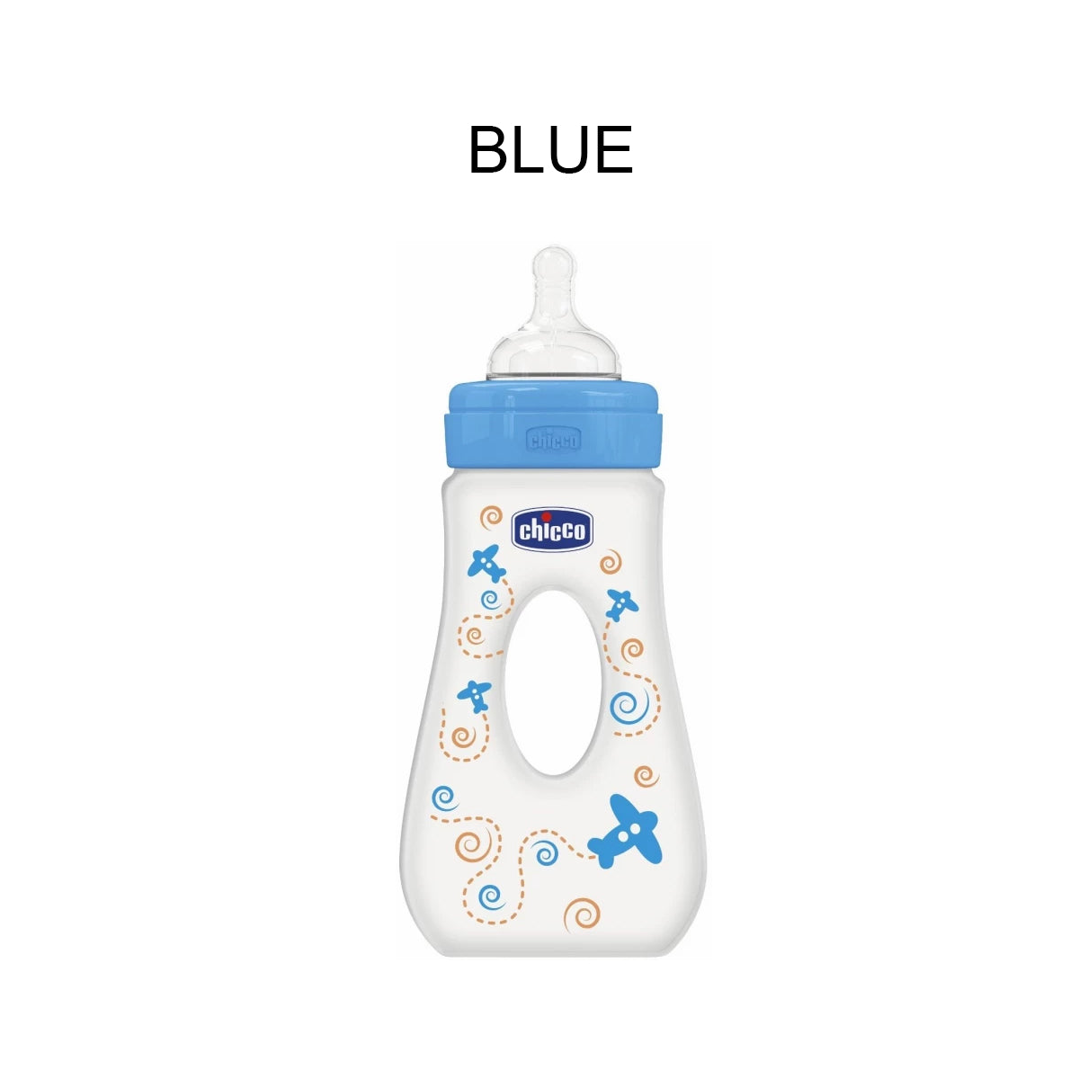 Chicco Well-Being Traveling Silicone  Bottle Fast flow 240ml