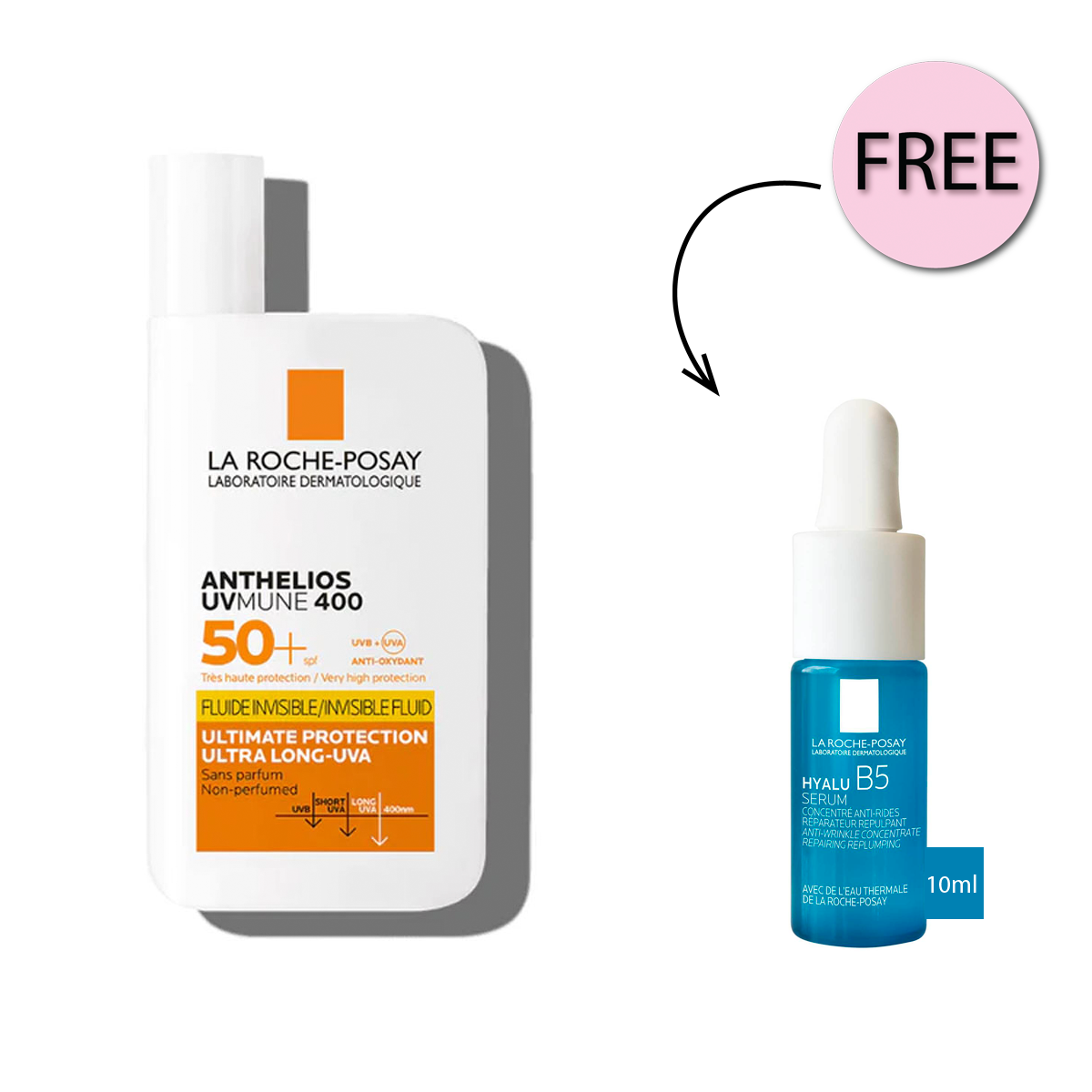 La Roche-Posay Anthelios UVMune 400 Invisible Sunscreen SPF50+ 50ml