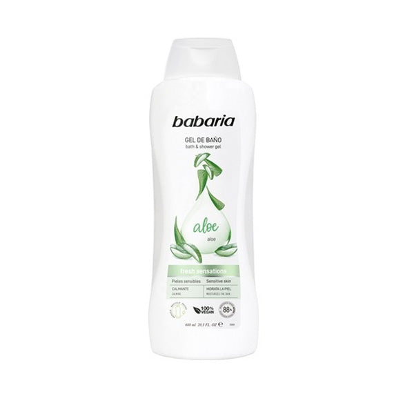 Babaria Aloe Vera Moisturizing Bath And Shower Gel 600ml