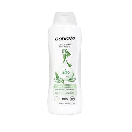 Babaria Aloe Vera Moisturizing Bath And Shower Gel 600ml