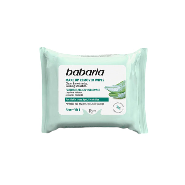 Babaria Aloe + Vit E Make Up Remover Wipes