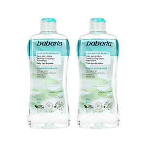 Babaria Bi-phase Micellar Water Aloe 400ml Offer