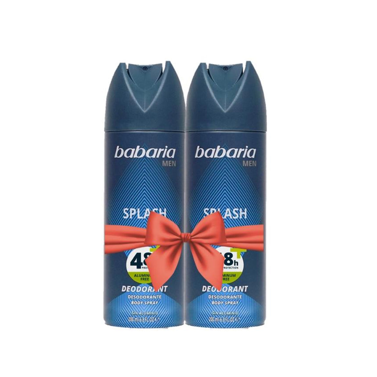 Babaria Body Spray Deodorant Splash Men 2 X 200ml Offer