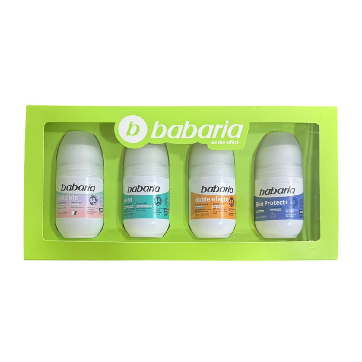 Babaria Deodorant 50ml X 4 Pcs Kit