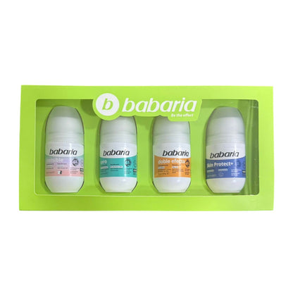 Babaria Deodorant 50ml X 4 Pcs Kit