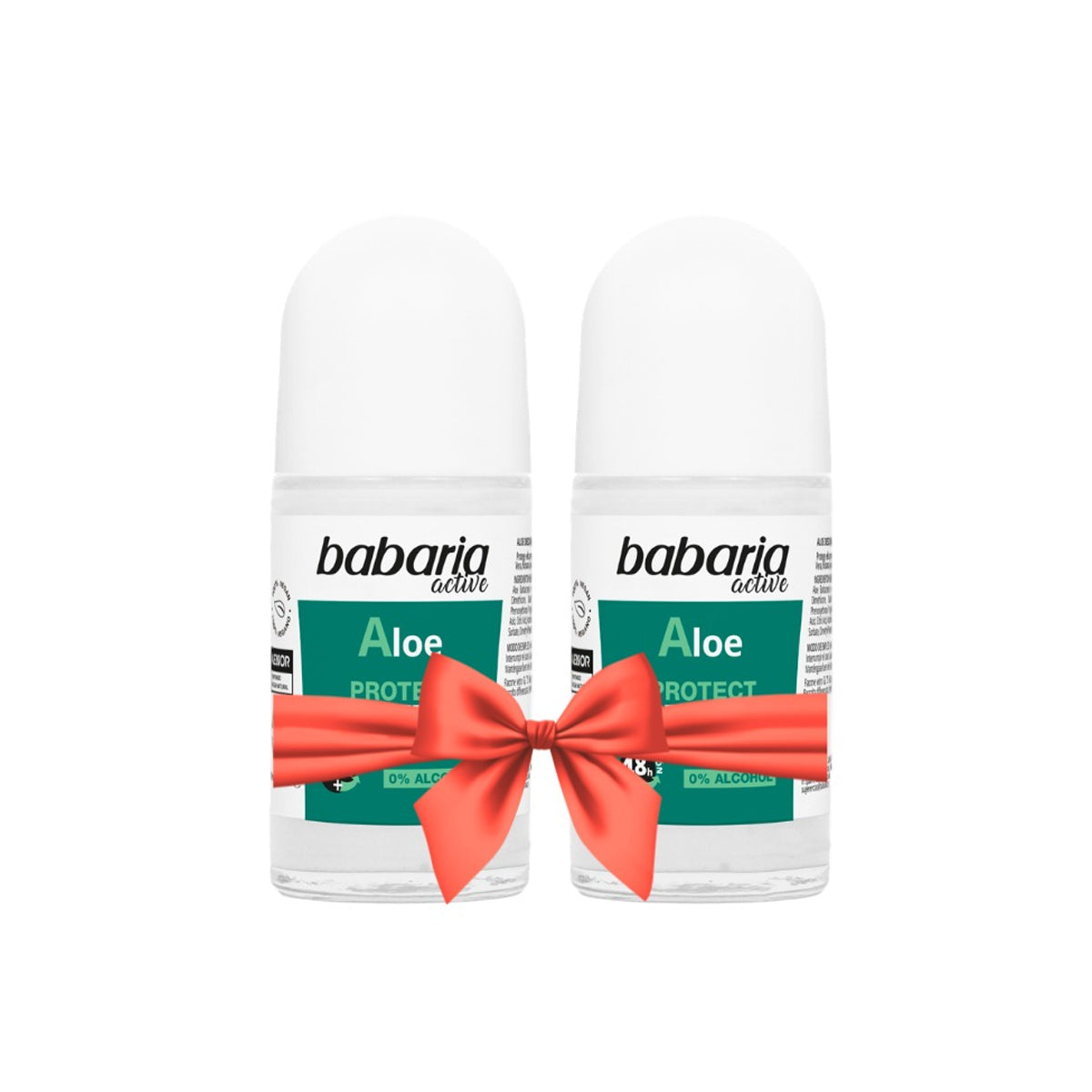 Babaria Deodorant Roll On Aloe Twin Pack 2x 50ml Offer