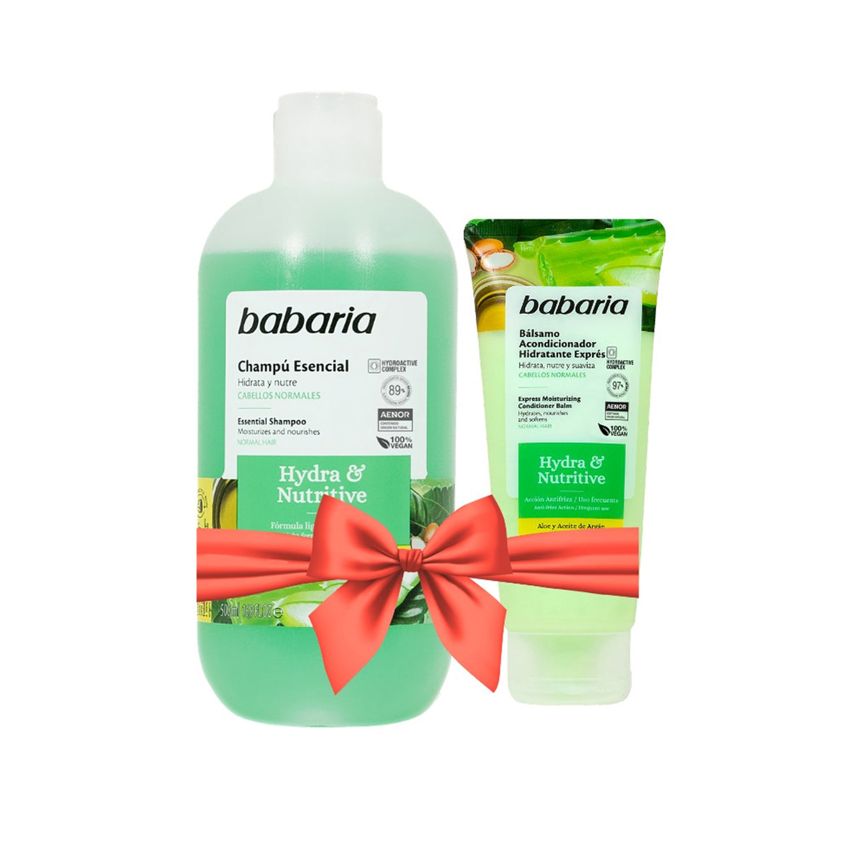 Babaria Hydra & Nutritive Essential Shampoo 500ml +Babaria Hydra & Nutritive Express Hair Balm 200ml Offer