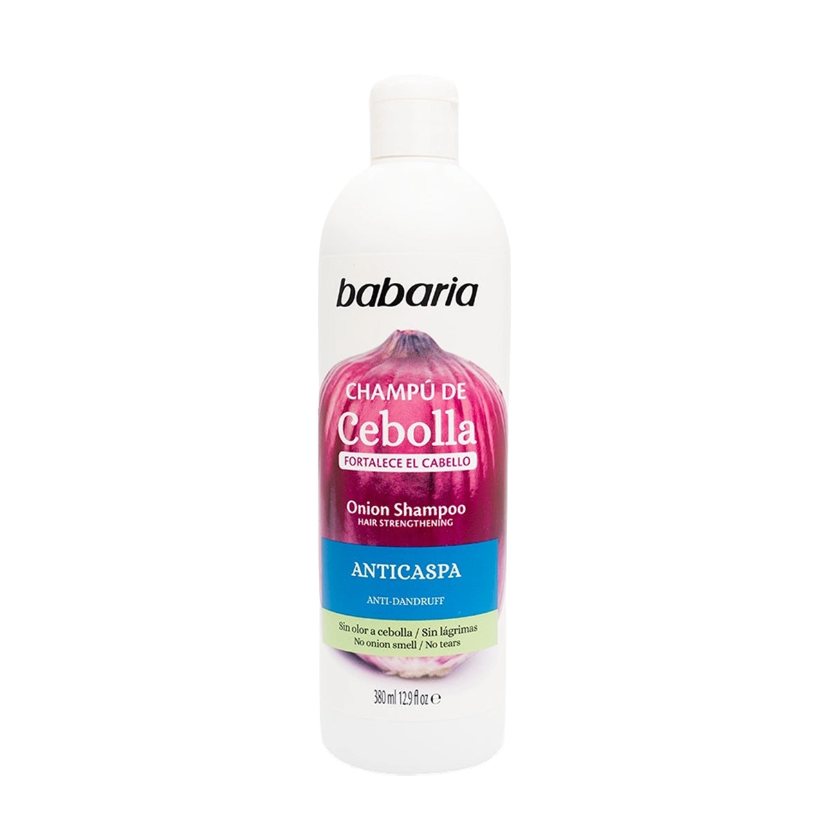 Babaria Onion Anti-Dandruff Shampoo 380ml Babaria Onion Anti-Dandruff Shampoo 380ml
