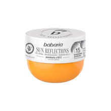 Load image into Gallery viewer, Babaria Sun Reflections Carrot Tanning Jelly Spf 15 300ml