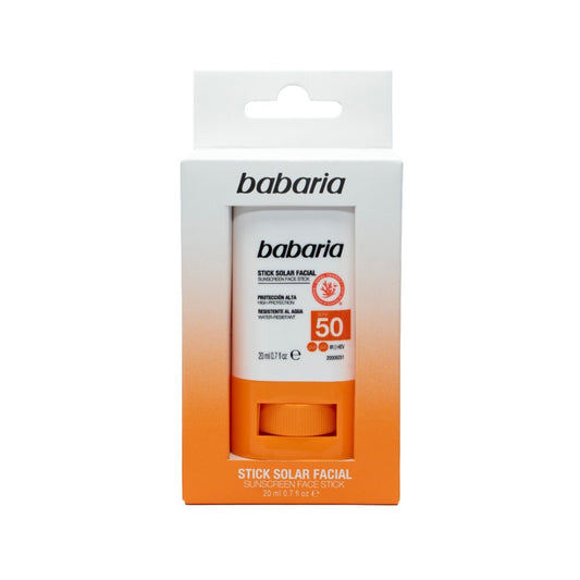 Babaria Sunscreen Stick Solar Facial Spf50 20ml