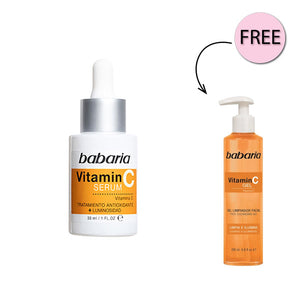 Babaria Vitamin C Pack Serum 30ml + Babaria Vitamin C Cleanser 200ml Free