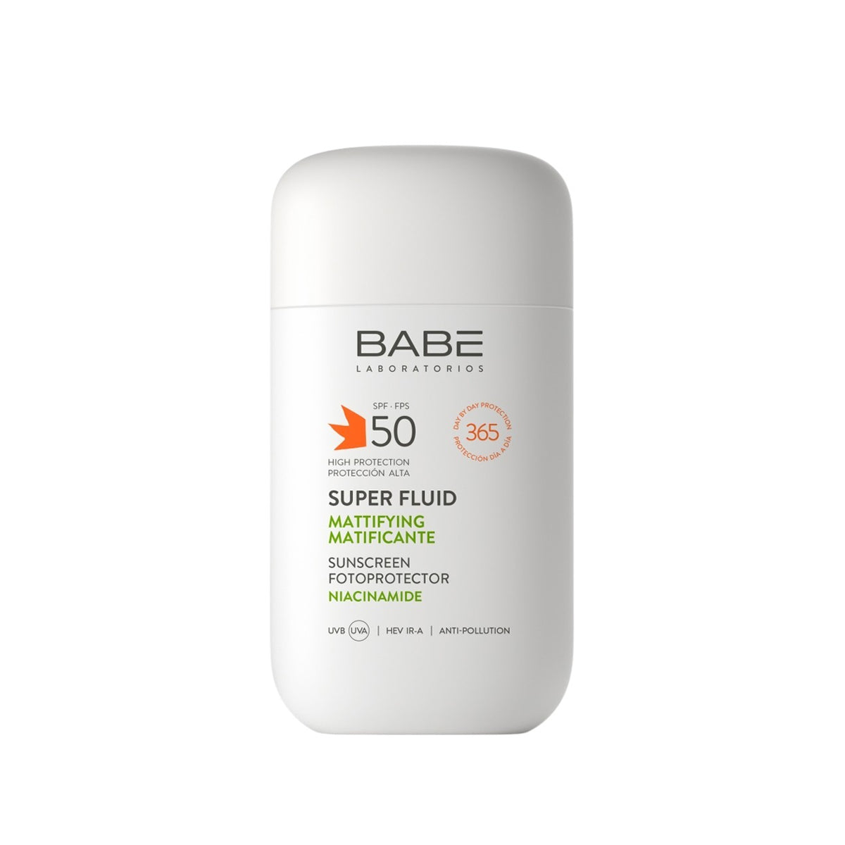 Babe Super Fluid Sunscreen Mattifying SPF50 50ml
