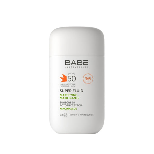 Babe Super Fluid Sunscreen Mattifying SPF50 50ml