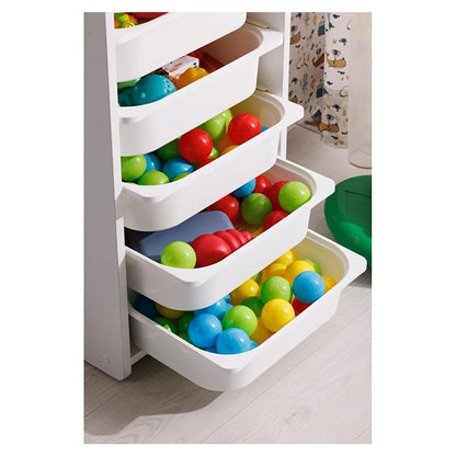BabyWhen Toy Cabinet White