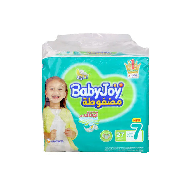 Baby Joy Diapers No.7, 27 Pieces