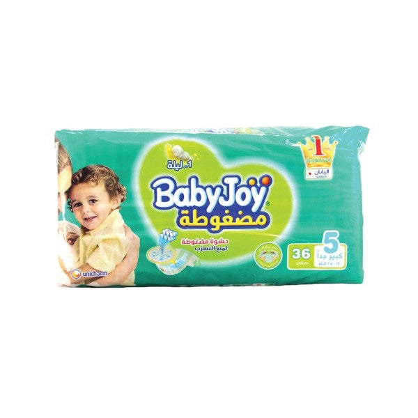 Baby Joy (Junior Diapers Large Size 5, 14-25 Kg, 36 Piece)