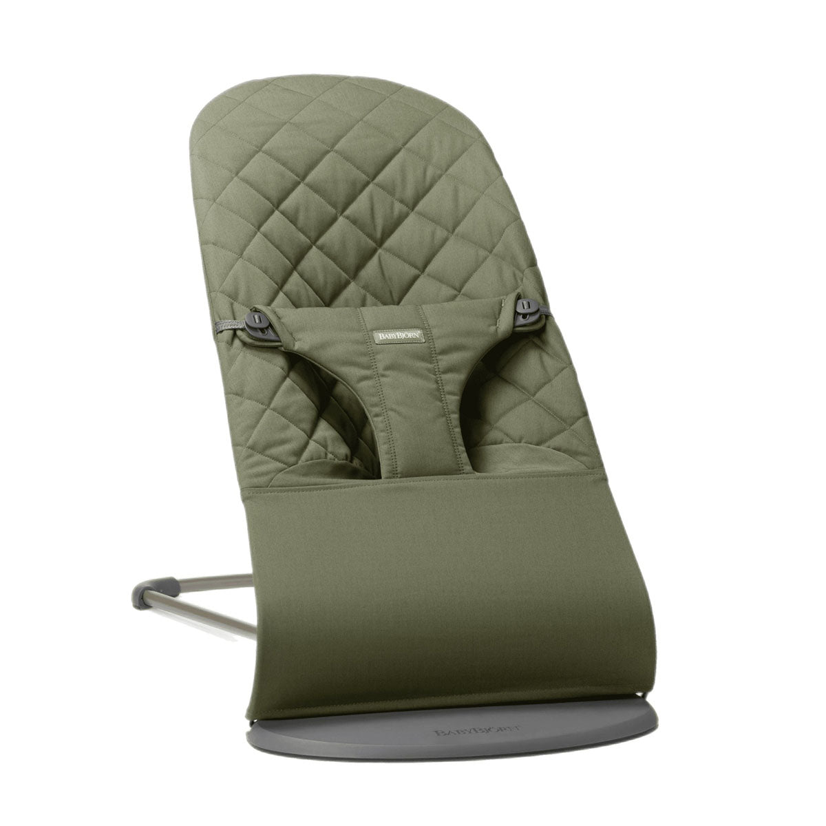 Babybjorn Bouncer Bliss-Woven, Classic Quilt - Dark Green