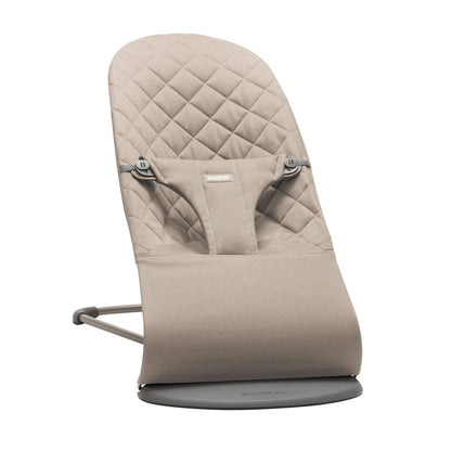 Babybjorn Bouncer Bliss, Woven - Sand Grey