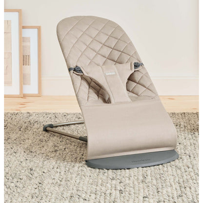 Babybjorn Bouncer Bliss, Woven - Sand Grey