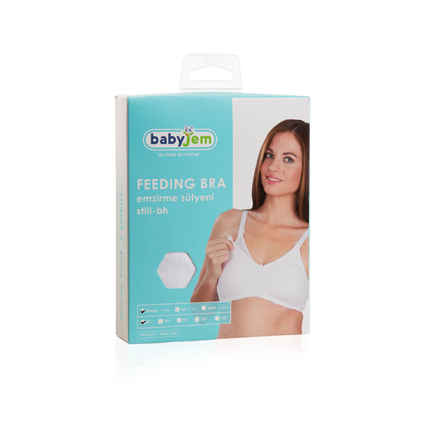 Babyjem Feeding Bra White