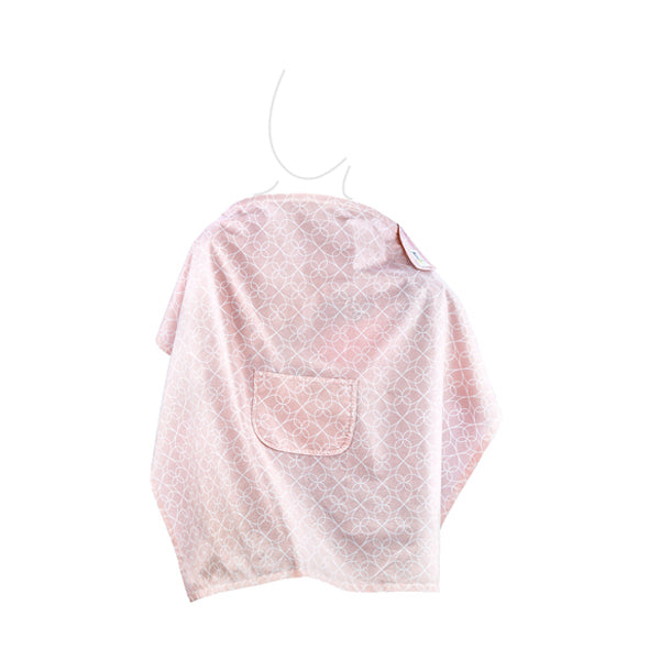 Babyjem Nursing Apron With Pocket Pink