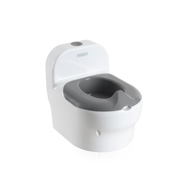 Babyjem Potty Training With Flush Sound, White