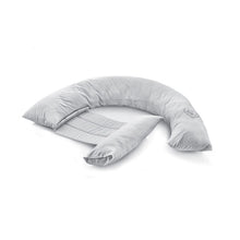 Load image into Gallery viewer, Babyjem Pregnancy Back Support &amp; Feeding Pillow Grey