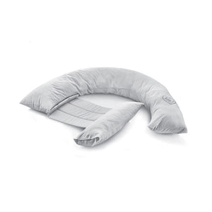 Babyjem Pregnancy Back Support & Feeding Pillow Grey