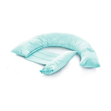 Load image into Gallery viewer, Babyjem Pregnancy Back Support &amp; Feeding Pillow Turquoise