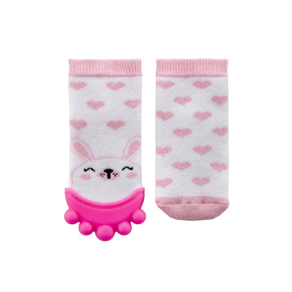 Babyjem Teehter Sock For Boys (06/12 Months) Pink