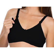 Load image into Gallery viewer, Babyjem Feeding Bra Black