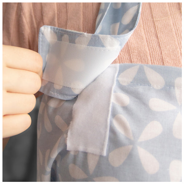 Babyjem Nursing Apron With Pocket Blue