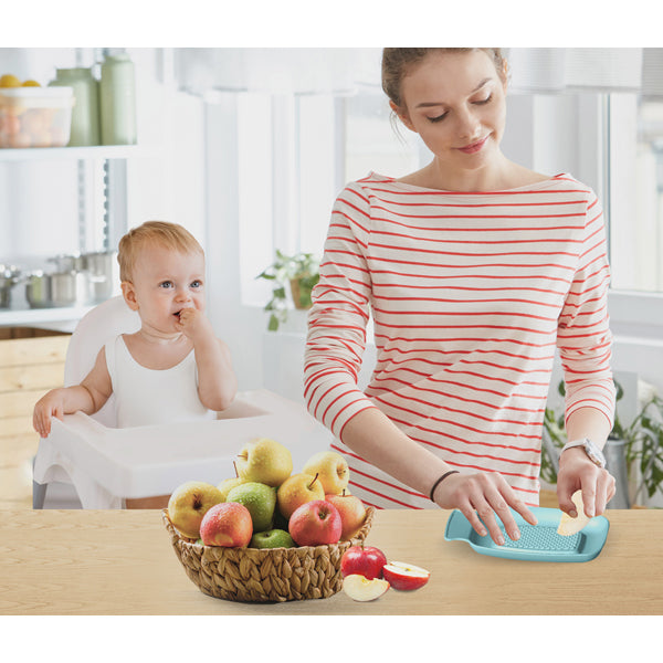 Babyjem Plastic Grater Blue