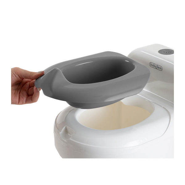 Babyjem Potty Training With Flush Sound, White