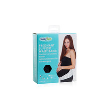 Load image into Gallery viewer, Babyjem Pregnancy Support Waist Band Black