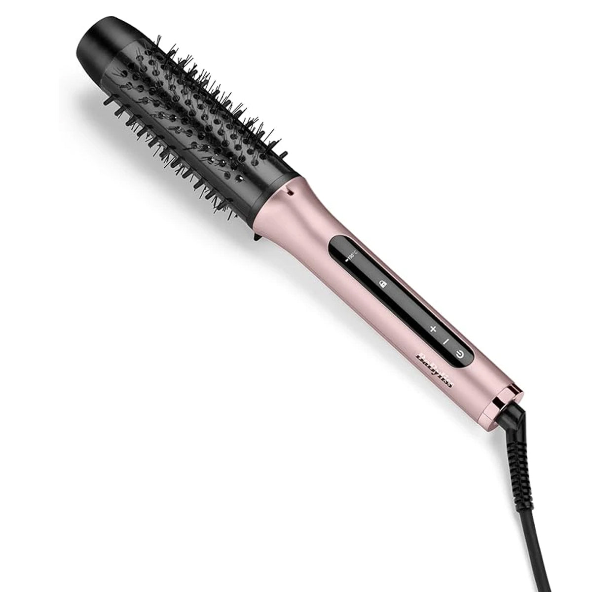 Babyliss Hot Air Brush Volume Boost Thermal Styling Toolb28mm Heated Round Brush With Curl Function