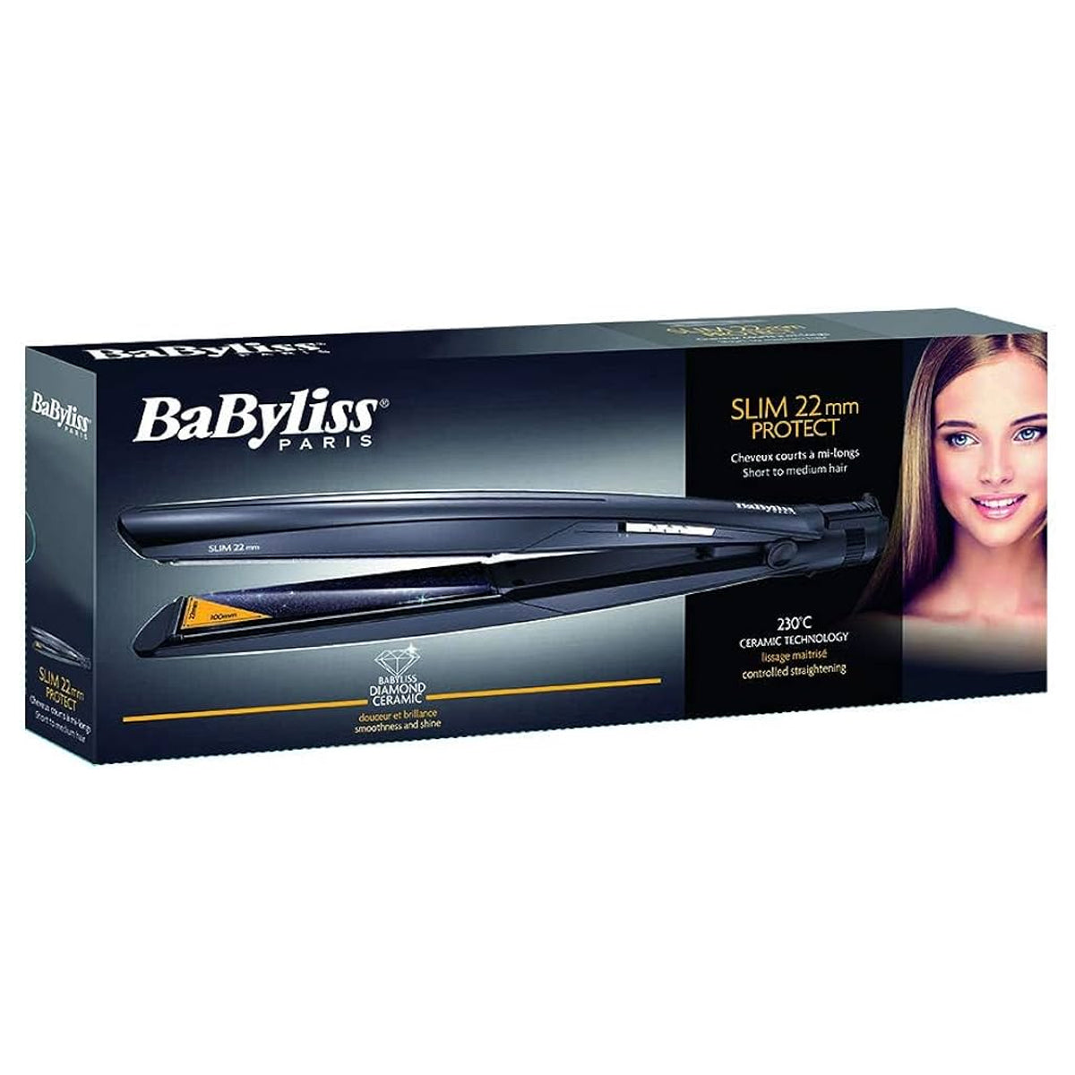 Babyliss Straightener Diamond Ceramic Up To 230°C