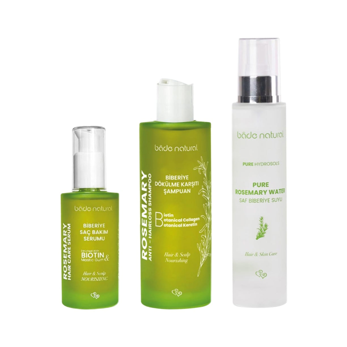 Bade Natural Rosemary Anti Hair Loss Full Set