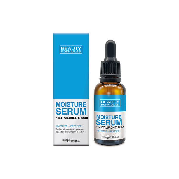 Beauty Formulas Moisture Serum 1% Hyaluronic Acid 30ml