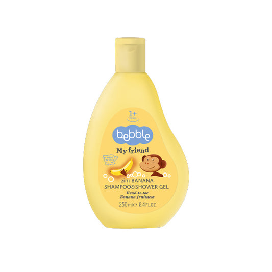 Bebble My Friend 2 in 1 Shampoo & Shower Gel Banana 250ml