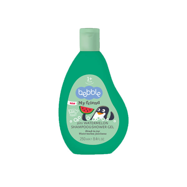 Bebble My Friend 2 in 1 Shampoo & Shower Gel Watermelon 250ml