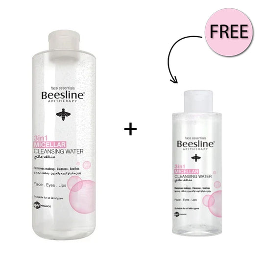 Beesline 3 In 1 Micellar Cleansing Water 400ml + 100ml Free Offer