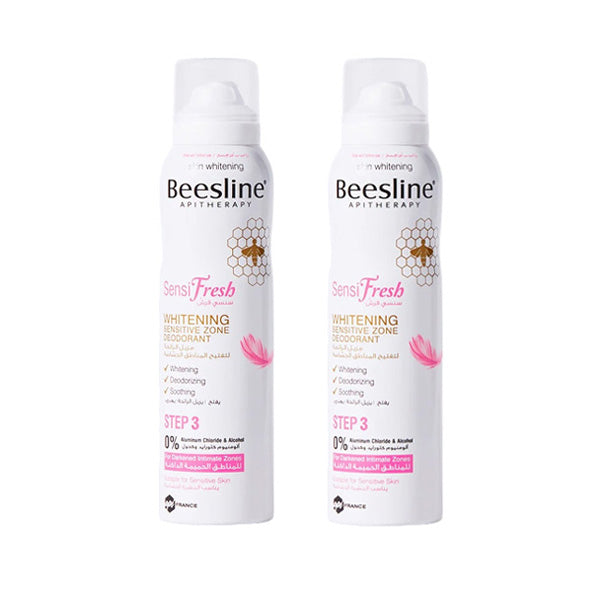 Beesline Sensifresh Whitening Sensitive Zone Deodorant 2x150ml Offer