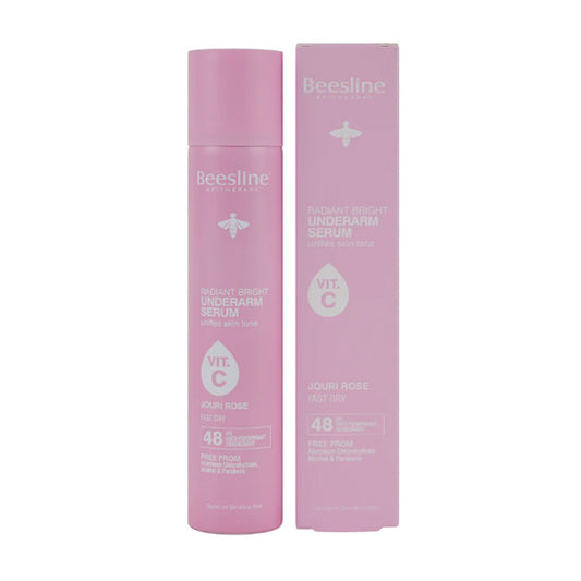 Beesline Radiant Bright Underarm Serum Jouri Rose 48hr 150ml
