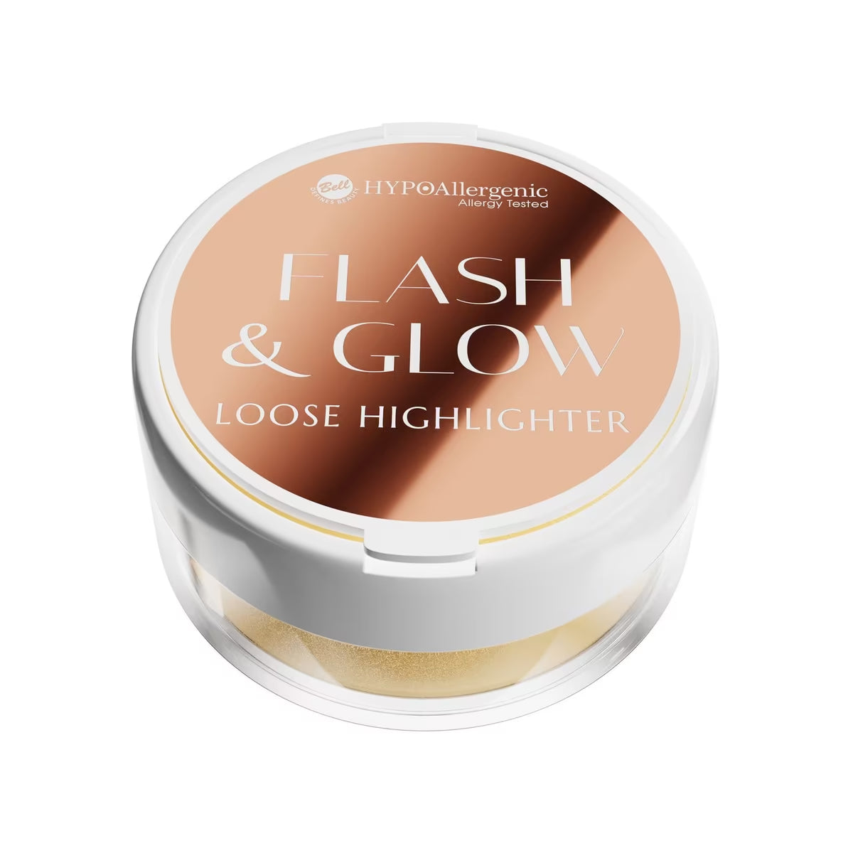 Bell Hypoallergenic Flash & Glow Loose Highlighter 01 Solar Kiss