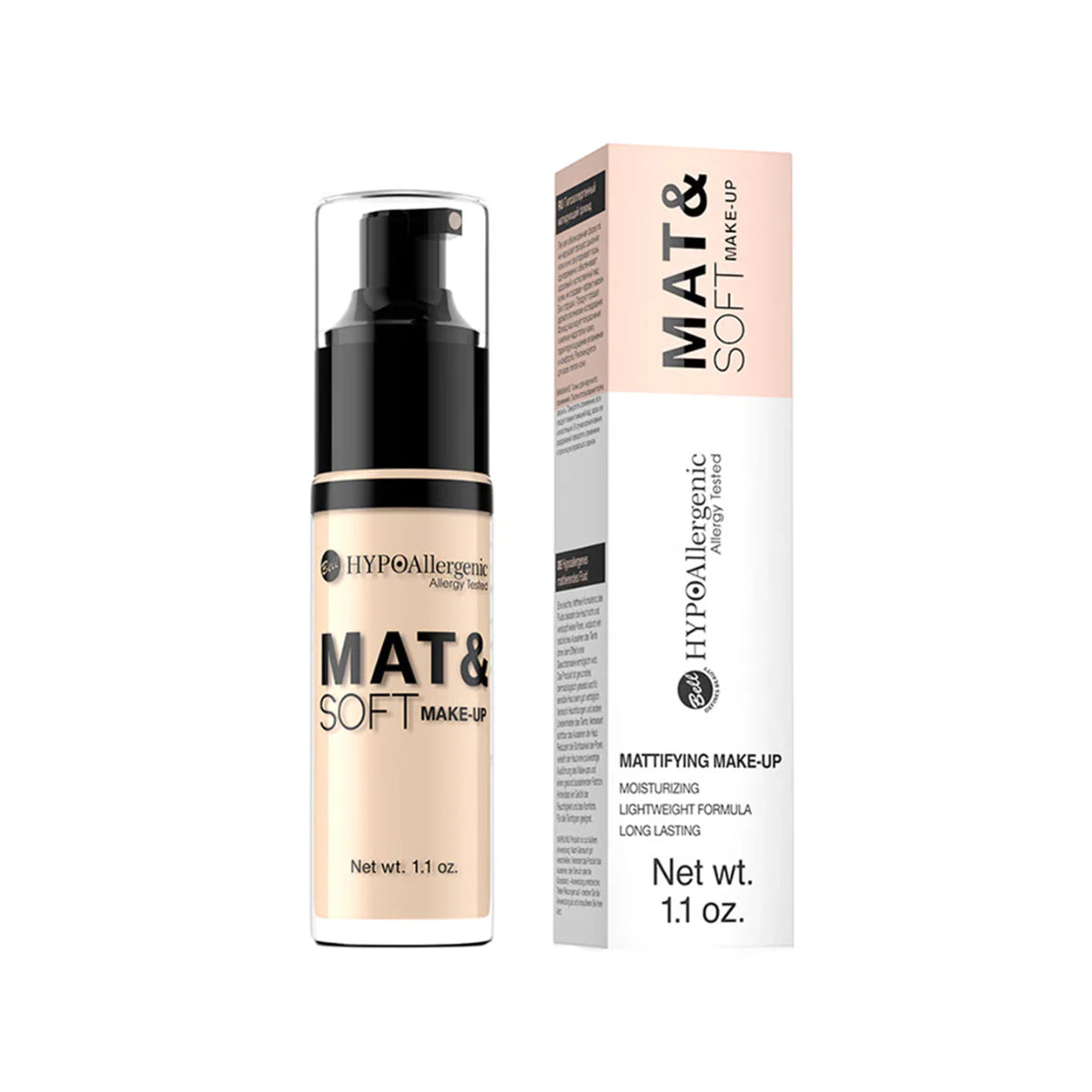 Bell Hypoallergenic Mat & Soft Makeup Foundation
